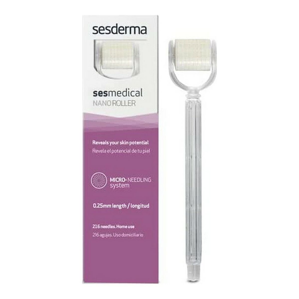 

Sesderma Sesmedical Очищающий массажер для лица с нанороликом (0,5 мм)