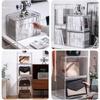 Clear Stackable Plastic Storage Bins with Magnetic Lid, Dustproof Book & Cosmetic Display Cases, Large Figures Collectibles