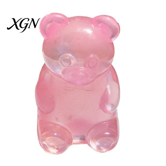 Anxiety Relief Toy Clear Bear Squeeze Stress Shape TPR Sugar Ball Sensory Soft Stretchy Decompression Fidget