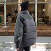 Padded Jacket Stitching Stand-up Collar Short Large Size Down Padded Jacket Women's Winter Padded Jacket Small Warm Jacket