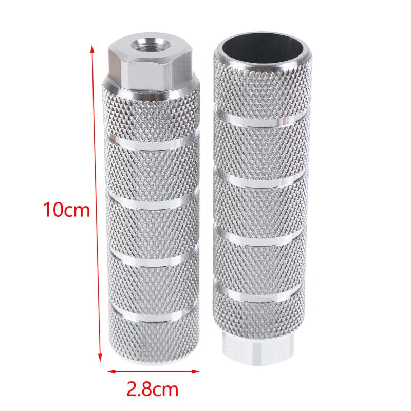 2 Pièces Piquets de Stunt pour Vélo Alliage de Vélo Antidérapant Repose-Pieds-Levier Piquets de Stunt de Cyclisme Accessoires de Vélo