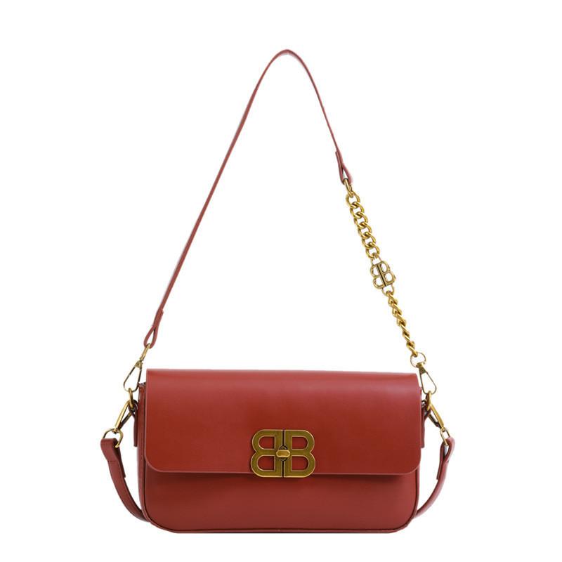 2023 New Style Women s Bag Popular Classic Shoulder Bag High-quality Texture Crossbody Bag красный