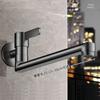 In-Wall Mop Pool Faucet Kitchen Sink Faucet Single Hole Faucet Brass 360º Free Spin Single Cold Faucet