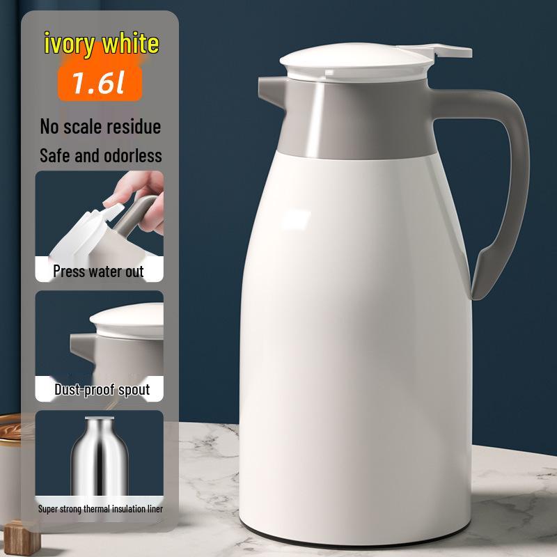 2024 Insulated Glass Thermos Flask - Large Capacity Water Kettle