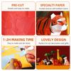 ORIGAMIPLANET Tiger Fat Tiger 3D Origami Papercraft Creative Handmade Paper Art for 3D Paper Sculptor Unique DIY Animal Model Papercraft Set Gift for