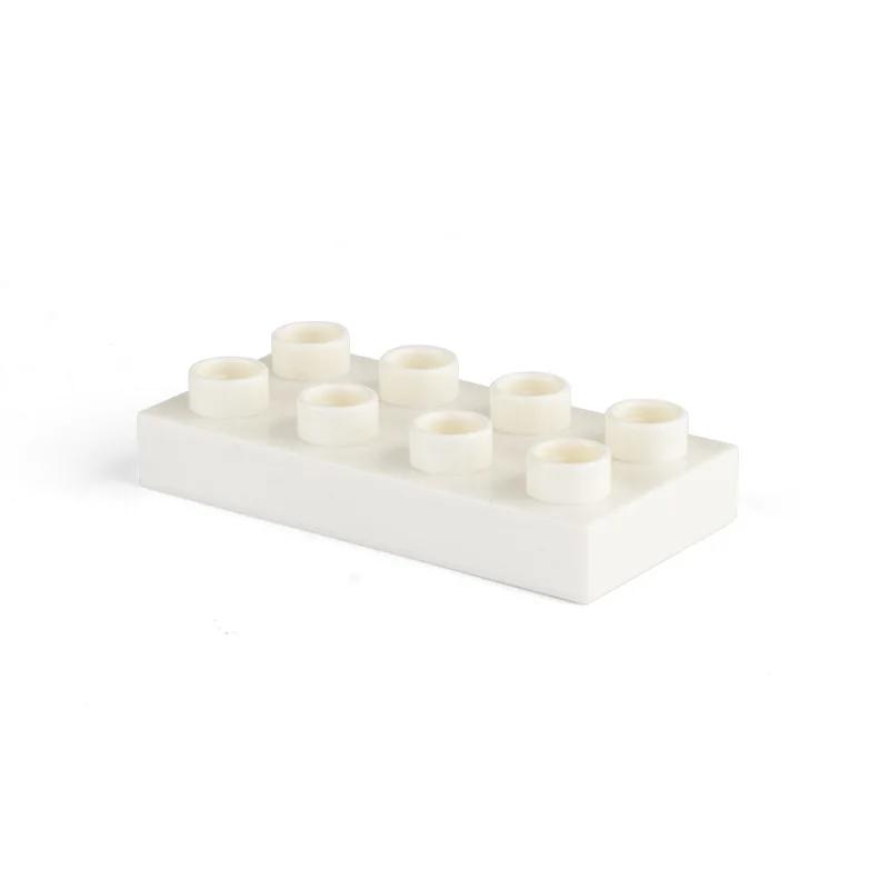 

Big Size Block Thin Brick 2x4 10pcs/lot Education Building Blocks Compatible with Duplo Bricks Plastic Toys for Children