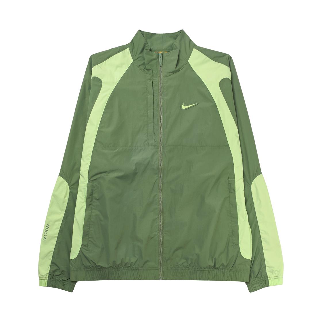 Nike X Nocta Nocta Collaboration SS24 Logo Stand Collar Casual Sports Jacket Men Outerwear Oil-Green FN7666-386 M