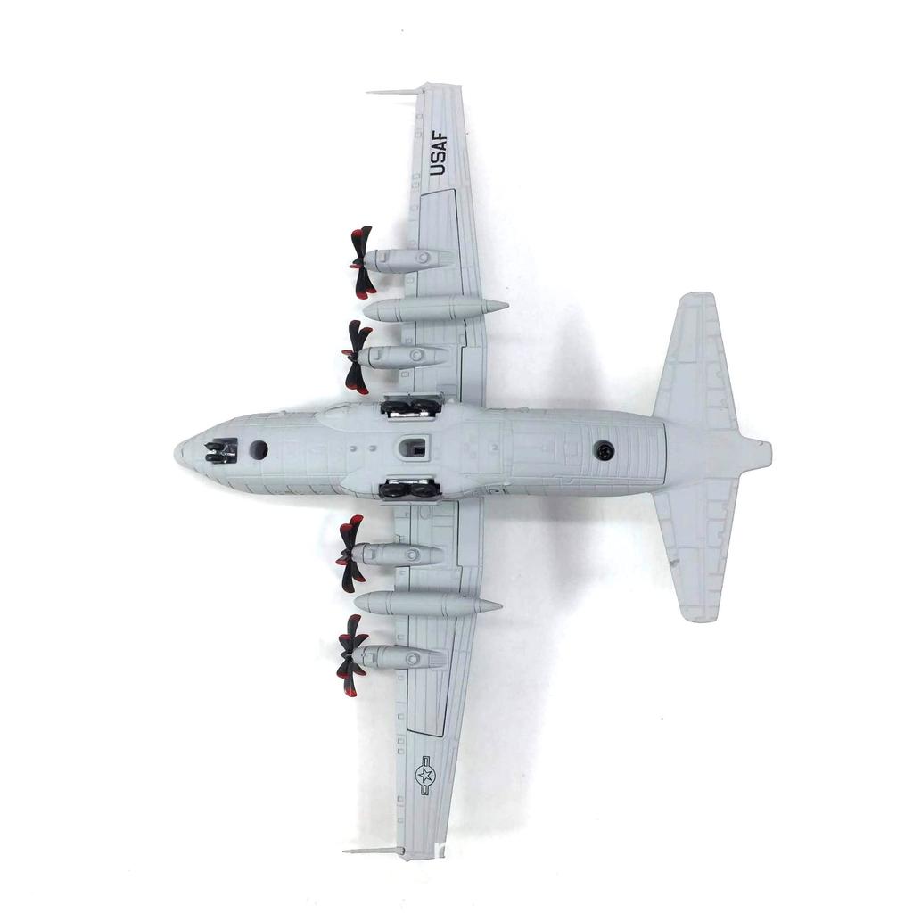 Alloy USAF Hercules Transport Aircraft Model Aircraft Model Simulation Aviation Science Exhibition Model Display Model 1200 C-130