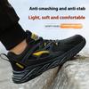 Breathable Work Safety Shoes Men Lightweight Protective Work Sneakers Anti-smash Anti-puncture Indestructible Men Safety Boots