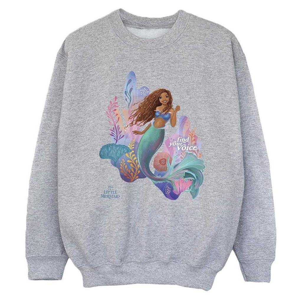 The Little Mermaid Girls Find Your Voice Movie Sweatshirt