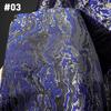 50*145cm Wave Lava Weave Jacquard Fabric Shiny Glossy Heavy Embroidery Texture Designer Fabric For Sewing Coat Jacket Pants