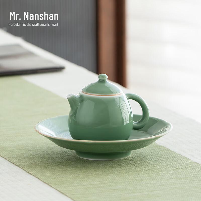 Mr. Nanshan Bi Ying Dragon Egg Ceramic Kung Fu Teapot