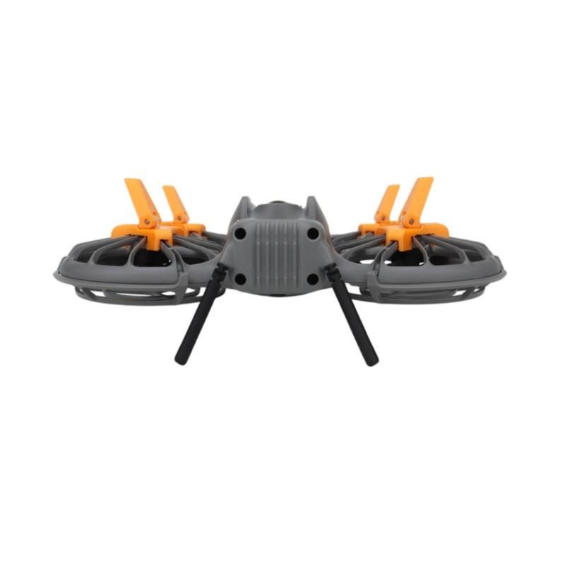 Adjustable Height Drones Landing Gear Foldable Structure ABS Material for 2 Secure Outdoor Filming Support