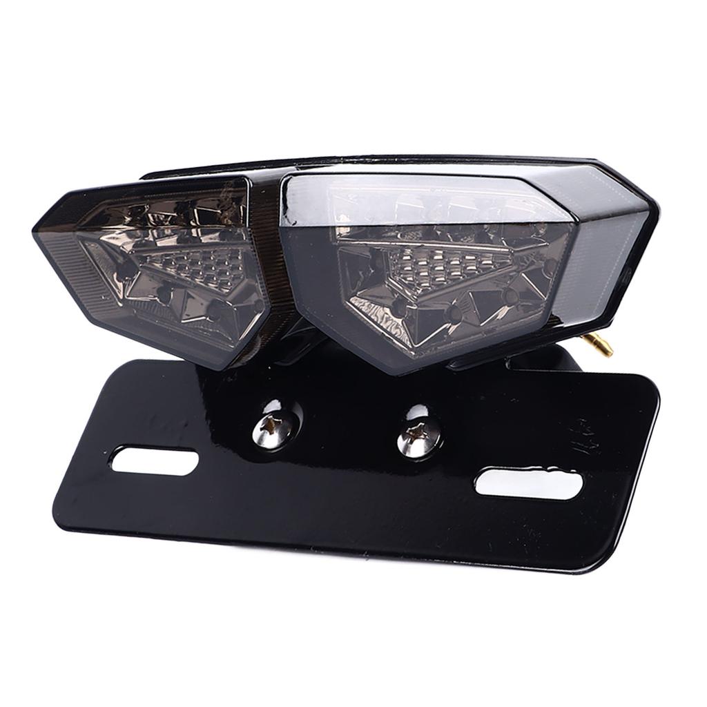 12V Motorrad Blinkerlampe Schwarz Hohe Helligkeit Vintage Design Motorrad Rücklicht Ersatz für Niu