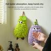 New Chenille Fuzzy Ball Hand Towels Absorbent Quick Dry Wipe Hand Towel Thickened Deodorizing Wipe Handball