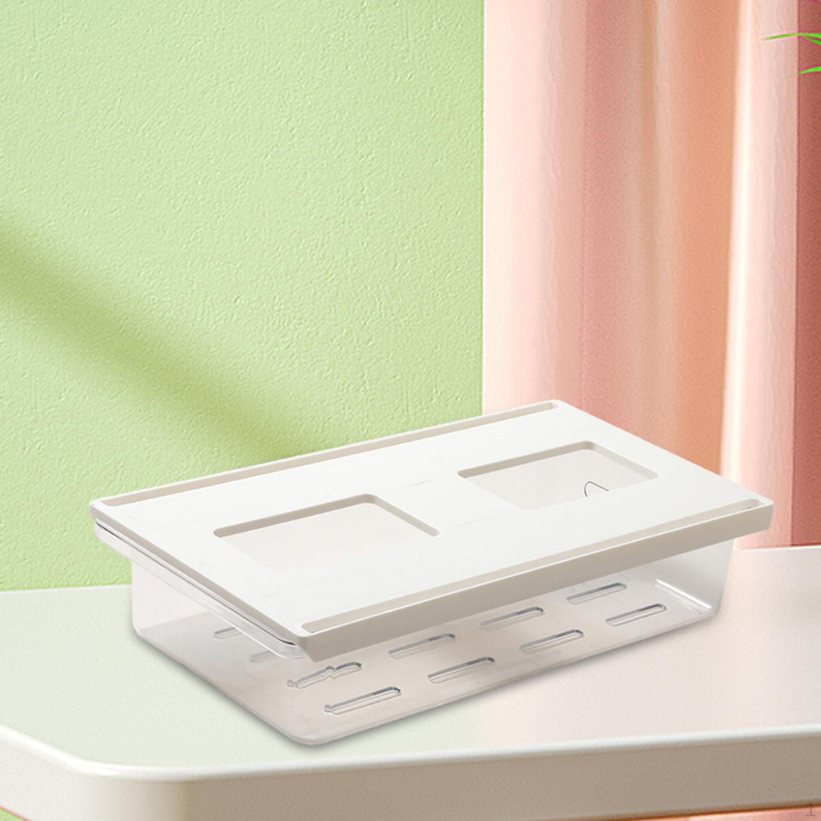 

Подстольный ящик для хранения вещей, выдвижной настольный органайзер для карандашей, многоцелевой