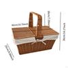 Breathable Picnic Basket for Vegetables and Sandwiches At Events