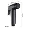 Hose+Holder Bidet Spray Multi-functional 125*65mm ABS