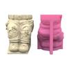 Flower Pots Silicone Mold Pants Shaped Vase Candle Pen Holder Mould Decorations