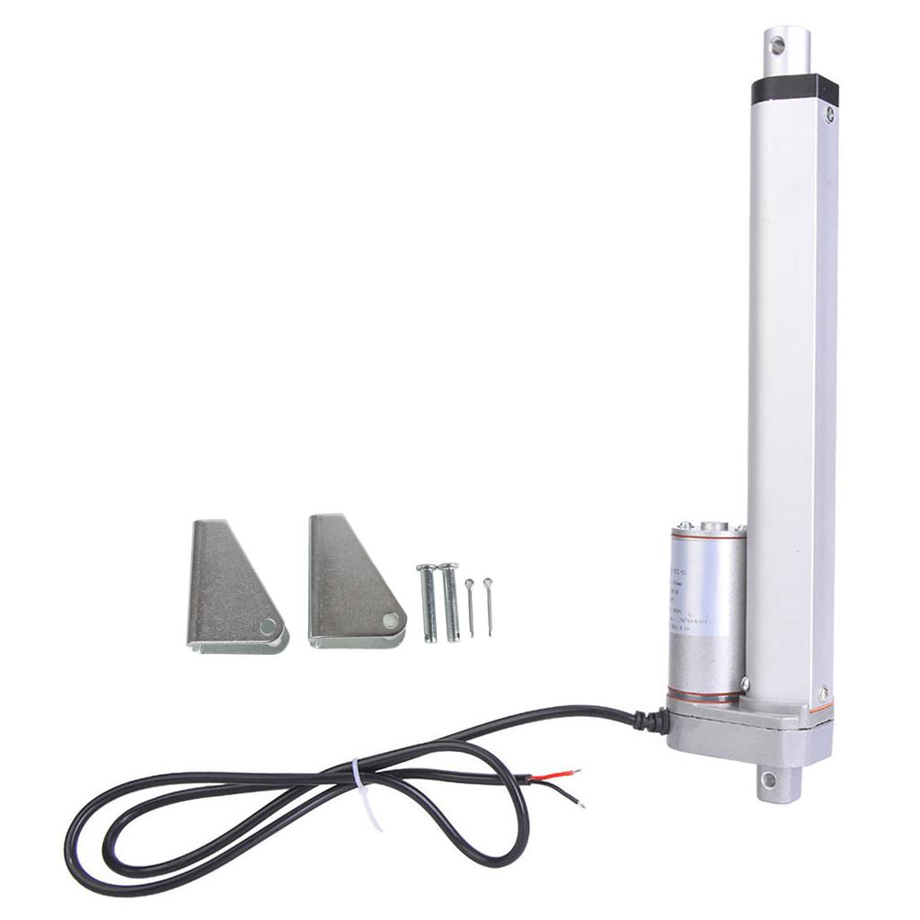 JS TGZ U1 Elektrischer Linearantrieb, Gleichstrommotor, 30 mm s, 300 N, 12 VDC, IP45, für verschiedene Zwecke(200 mm )