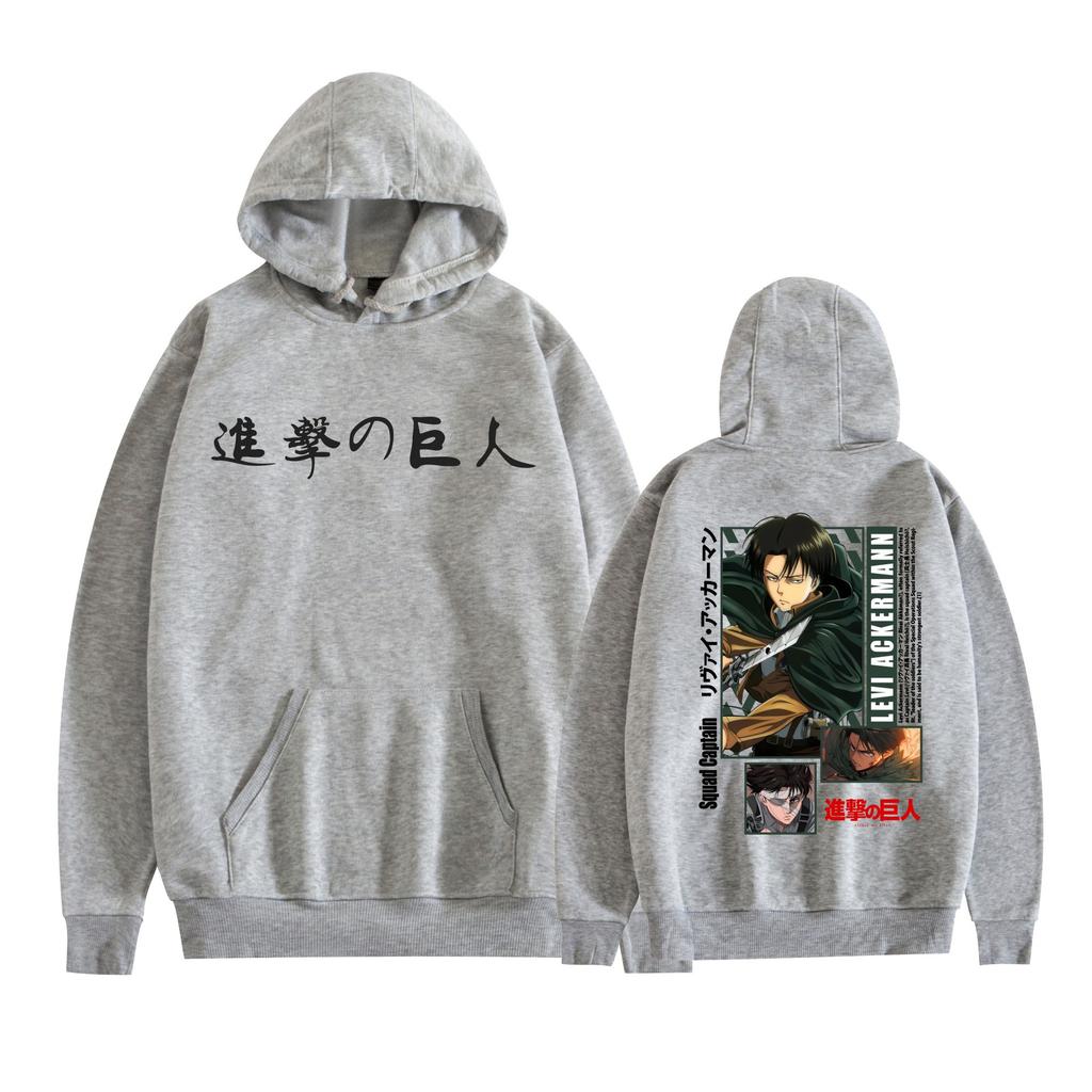 Unisex Cosplay Hoodie Pullover Women Men Attack On Titan Anime Hooded Sweatshirt Costume