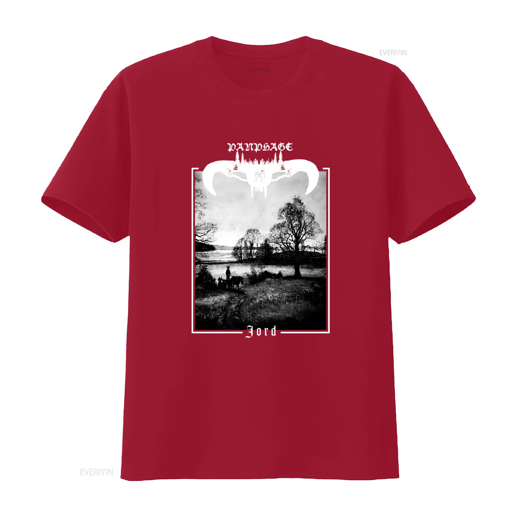 

Panphage Jord T Shirt XL Azarath The Chasm Urgehal Urfaust Inquisition Gothic Forest Landscape Print vintage Washed streetwear S