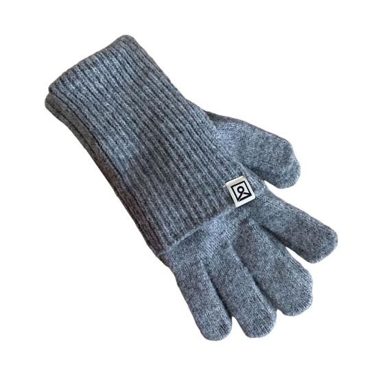 Women Convertible Winter Gloves Warm Touchscreen Gloves 2-in-1 Knitted Stretchy Texting Gloves for Daily Outings Driving