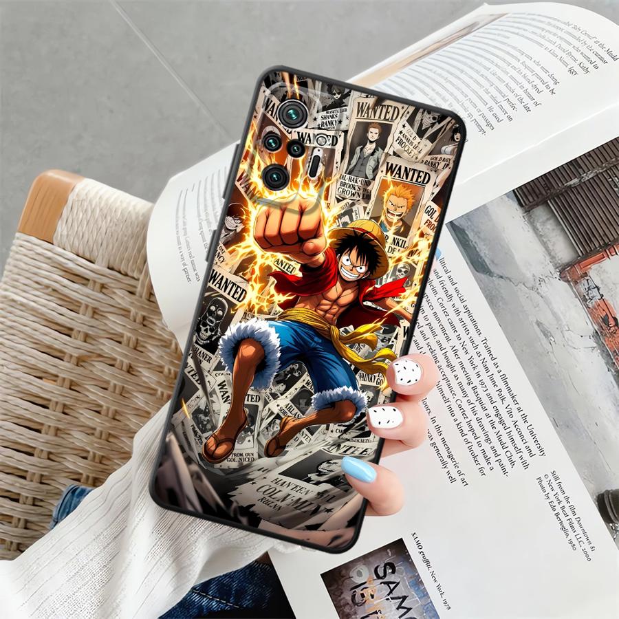 Case for Xiaomi Redmi Note 10 9 8 Pro 12S 11 13 12 Pro Plus 10S 9s 11S Funda Phone Cover Ones Pieces Luffy