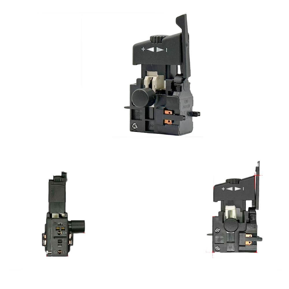 10mm Power Compatible Drill Switch for Electric Hand Drills Featuring Reversible Rotation and Variable Speed Control