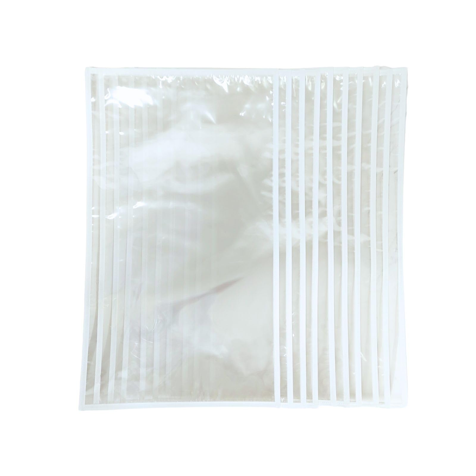 

Kyo Tamayura Obi Storage Bags, Transparent, Set of 5-15 Bags, for Obi and Kimono Accessories (10 bags)