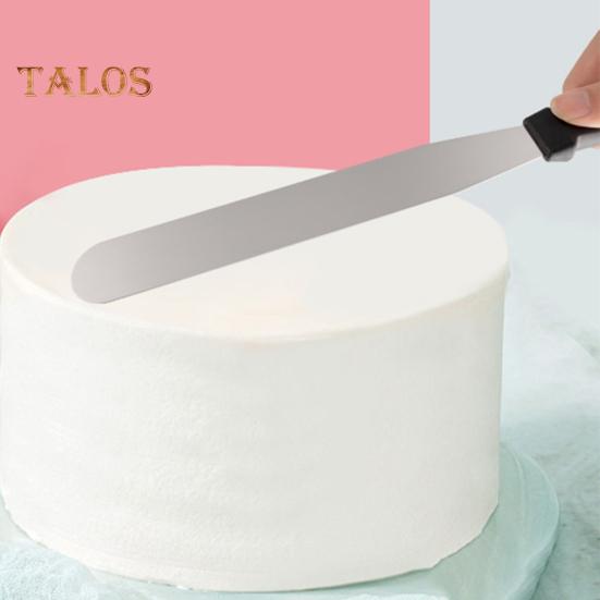 Cream Spatula Easy To Clean Stainless Steel Cake Spatula with Ergonomic Handle for Home Kitchen