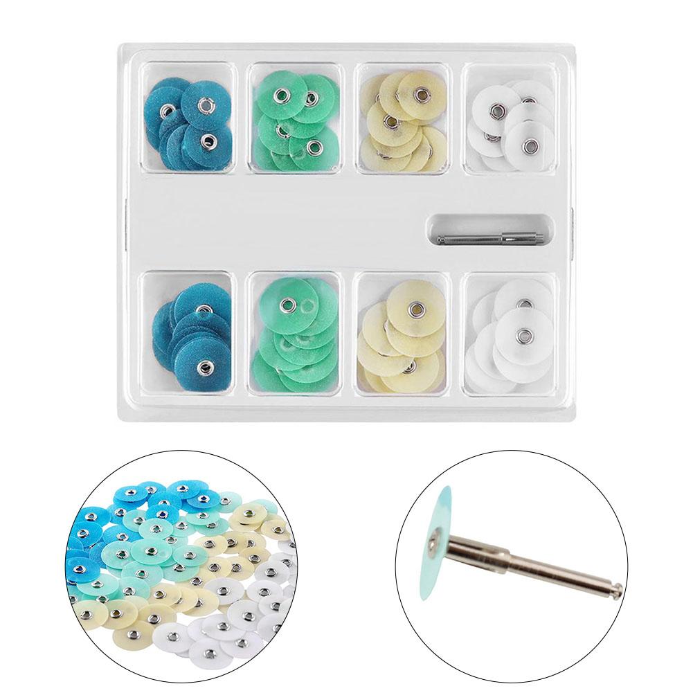 Mandrel 12/14mm Polishing Disc Polishing Discs 80pcs