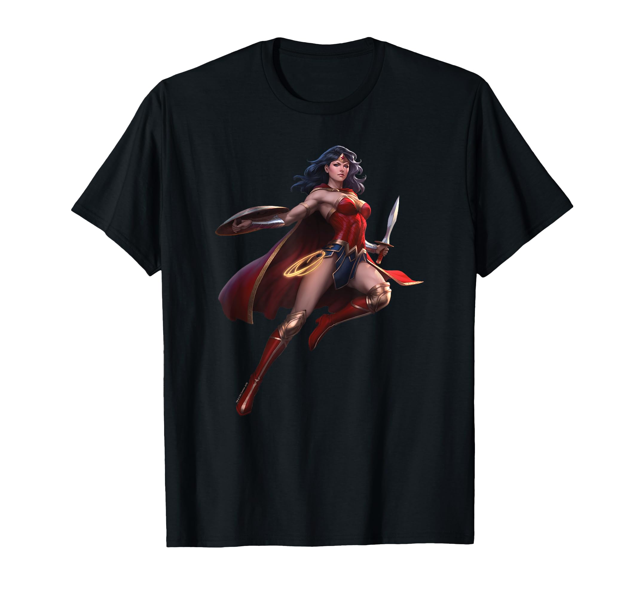 

Wonder Woman Sword and Shield T-shirt
