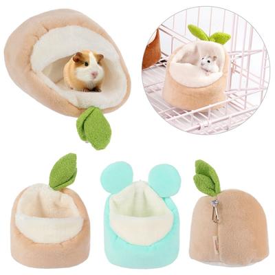 Cute Cage Fleece Rabbit Warm Pad Small Animal House Guinea Pig Mat Hamster Sleeping Bed