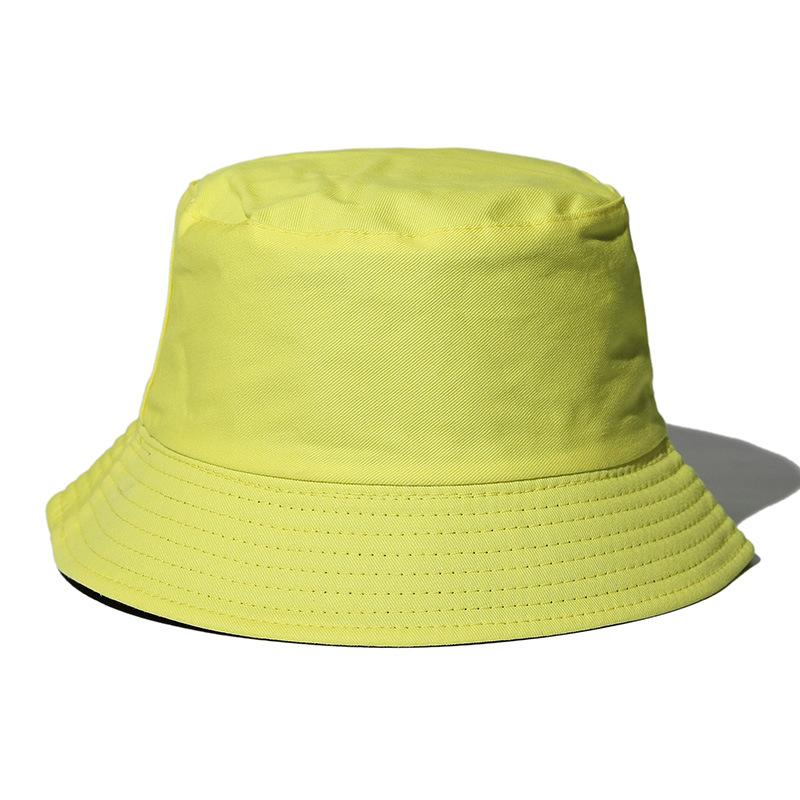 Solid Cotton Bucket Hats For Women Men Student Autumn Winter Unisex Folding Caps Hip Hop Gorros Outdoor Casual Panama Bucket Cap