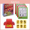 Kinder Zingo Interaktives Buchstaben-Zuordnungs-Kartenspiel Kunststoff Pädagogisches Spielzeug Für Frühes Lernen
