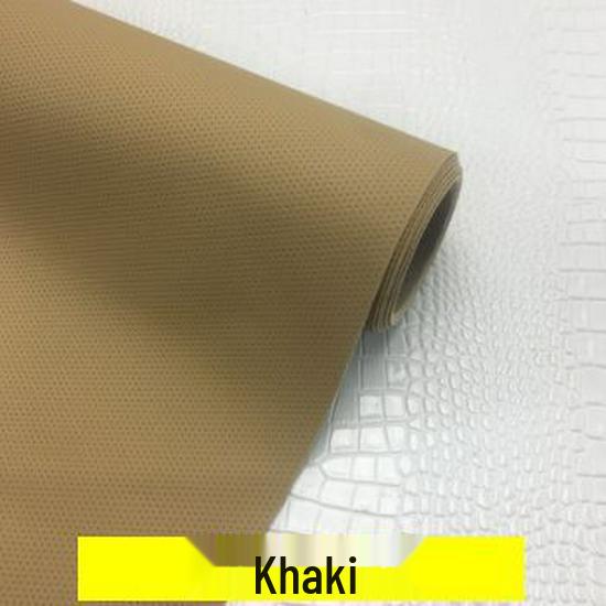 Selbstklebendes perforiertes Ledermuster für den Autoinnenraum: Türverkleidungen, Lenkrad, Decke, Kopfstütze, DIY 3M-Rückseite.