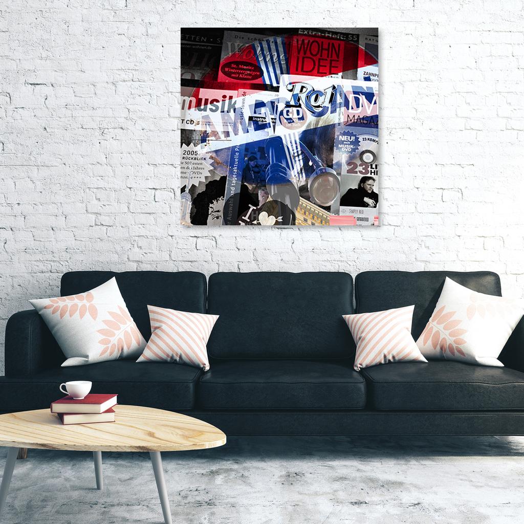 Canvas Print New York Collage Pop Art