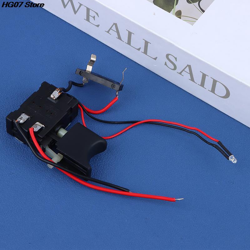 1PC Lithium Electric Drill Switch Electric Drill Dust-proof Speed Control Button Cordless Electric Drill Switch