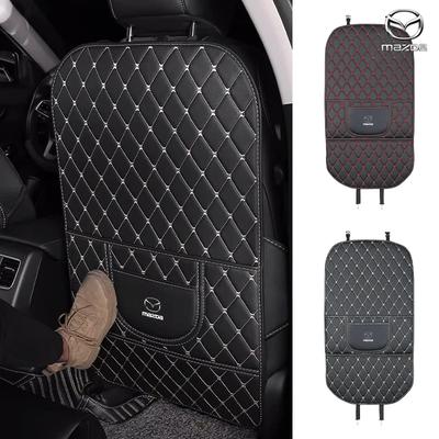 For Mazda 2 3 6 Skyactiv Axela CX-5 CX-30 CX-7 CX-8 CX-9 BL BM MX-5 Demio Car Seat Organizer Seat Back Storage Bag Anti-kick Pad