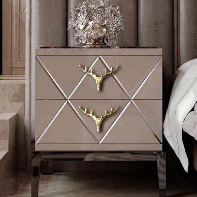 Brass Deer Cabinet Knob Pulls Luxurious Decorative Closet Handles Pulls Cabinet Knobs for Home Kitchen Cupboard