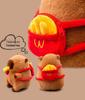 Capybara Plush Toy - Cute Baking Bread Series Stuffed Animal & Children's Sleeping Pillow Doll