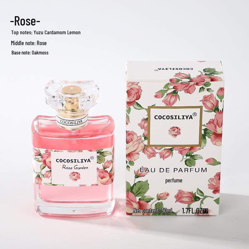 COCOSILIYA Women's Floral Perfume - Osmanthus, Rose, Lavender, Gardenia - Fresh Eau de Toilette, 50ml