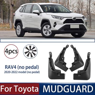 Apărători de noroi/parazăpezi proiectate pentru Toyota RAV4 - (fără praguri laterale), piese de modificare auto, apărătoare de noroi pentru anvelope
