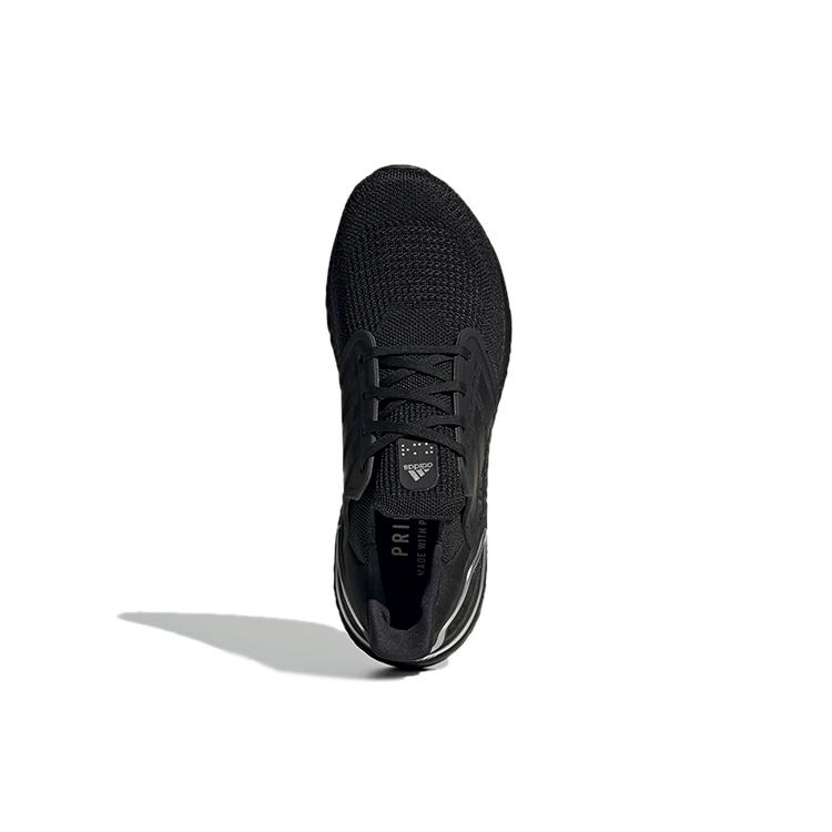 New Adidas Ultra Boost 20 Core Black Silver Metallic FV8333