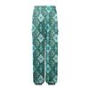 Women's Pocket Drawstring Trousers High Waist Yoga Bohemian Printed Casual Pants