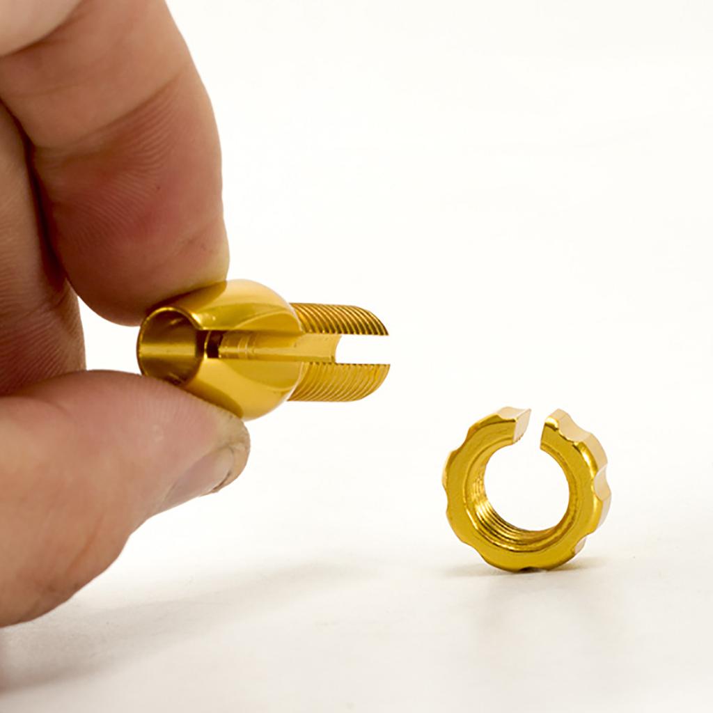 2Pcs Mountain Bike Brake Handle Lever Adjuster M10 Bike Brake Cable Lever Barrel Adjusters Nut Adjusting Screw Fastener