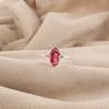 Pink Rubellite Gemstone 925 Sterling Silver Ring Jewelry Birthday Gift For Wife CZR-20-7