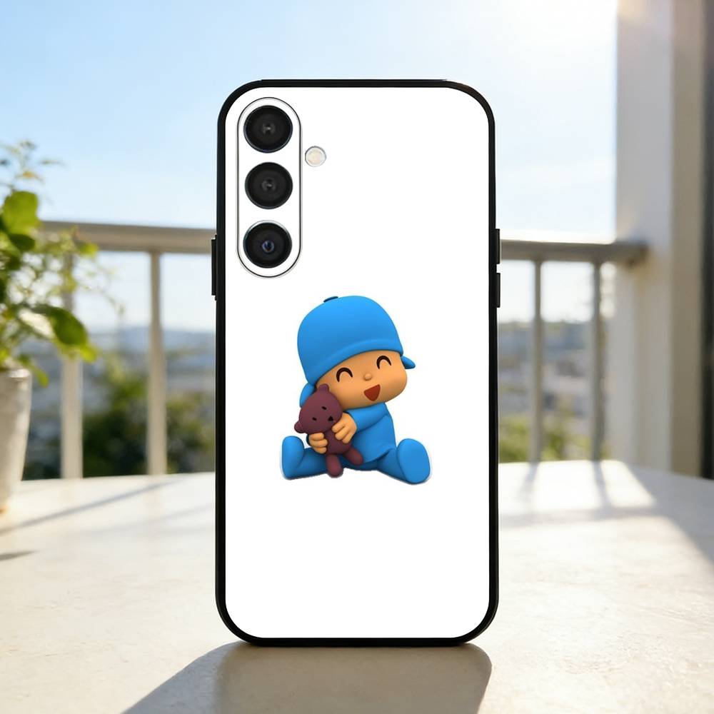 SÜSSE P-Pocoy-o Handyhülle Für Samsung  A73,A21s,A22,A31,A32,A52,A53,A71,A80,Weiche Schwarze Hülle