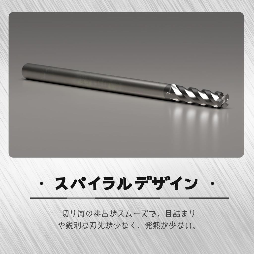 CSOOM Square End Mill, Coated, Carbide Square End Mill, High Precision, CNC Straight Shank